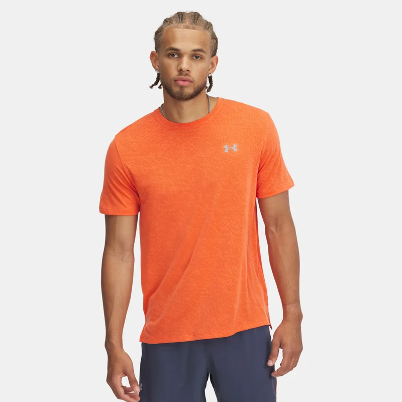 UNDER ARMOUR Men's Launch Camo Running T-Shirt